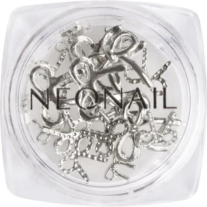 Comparateur de prix : NEONAIL Nail Art 3D Bows décorations ongles teinte Silver 1 pcs