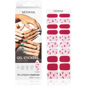 NEONAIL Easy On Gel Stickers Autocollants pour ongles avec une lampe U... pas cher