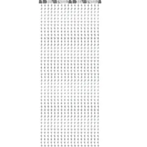 OEM Rideau - Étoiles, Argent, 100x245 Cm pas cher