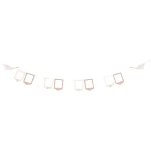PartyDeco Party Deco Guirlande porte-photos Cigogne (10,5 x 15 cm) pas cher