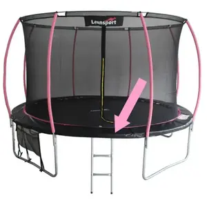 Housse de ressort pour trampoline Sport Max 12 pieds noir et rose pas cher