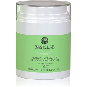 BasicLab Dermocosmetics Complementis masque normalisant pour peaux gra... pas cher