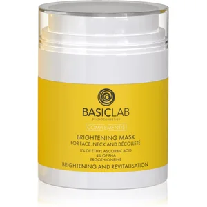 BasicLab Dermocosmetics Complementis masque éclaircissant pour les pea... pas cher