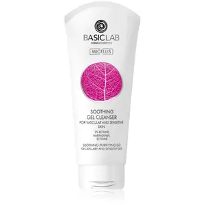 BasicLab Dermocosmetics Micellis gel nettoyant apaisant pour peaux sen... pas cher