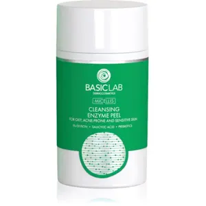 BasicLab Dermocosmetics Micellis exfoliant enzymatique pour peaux grasses et à problèmes 35 g
