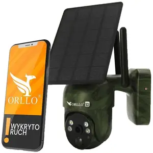 no_name Orllo Wireless 4G LTE caméra IP pivotante avec panneau solaire... pas cher