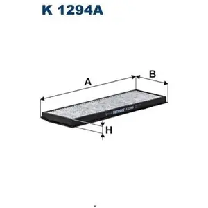 Filtre d'habitacle (filtre à pollen) FILTRON K 1294A pas cher
