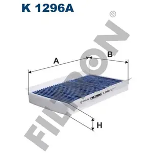 Filtron Filtre d'habitacle pour LAND ROVER: Range Rover, Discovery (Ref: K 1296A) pas cher
