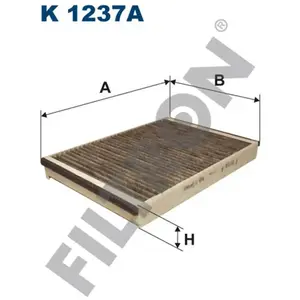 Comparateur de prix : Filtre d'habitacle (filtre à pollen) FILTRON K1237A