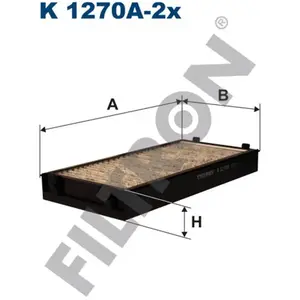 Comparateur de prix : Filtron Filtre d'habitacle pour BMW: X6, X5 (Ref: K 1270A-2x)