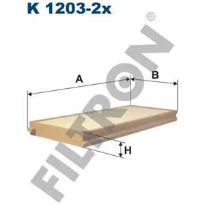 FILTRON K1203-2x Chauffage pas cher