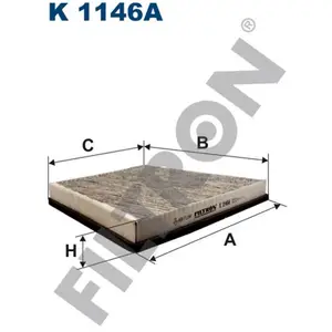 Filtre D'habitacle Filtron K1146a pas cher