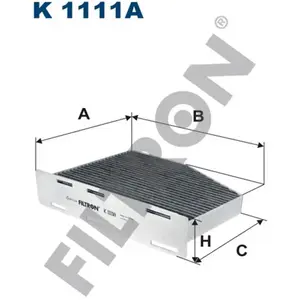 Comparateur de prix : Filtre d'habitacle (filtre à pollen) FILTRON K1111A