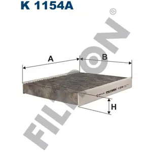 Comparateur de prix : Filtre d'habitacle (filtre à pollen) FILTRON K1154A