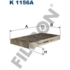 Filtre d'habitacle (filtre à pollen) FILTRON K1156A pas cher