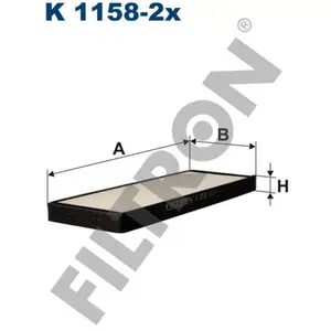 FILTRON K1158-2x Chauffage pas cher
