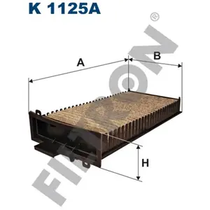 Filtre d'habitacle (filtre à pollen) FILTRON K1125A pas cher