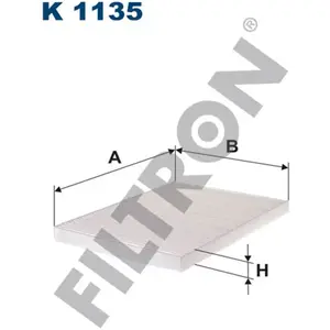 FILTRON K1135 Chauffage pas cher