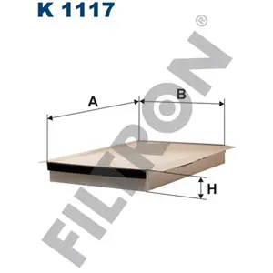 FILTRON K1117 Chauffage pas cher