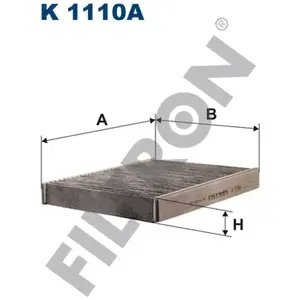 Filtron Filtre d'habitacle pour FORD: Fiesta, Fusion (Ref: K 1110A) pas cher