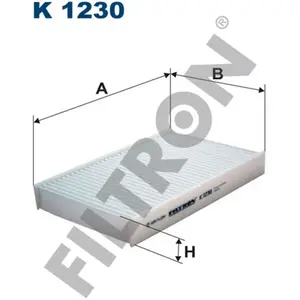 Comparateur de prix : Filtron Filtre d'habitacle pour NISSAN: Juke, Pulsar & RENAULT: Fluence (Ref: K 1230)