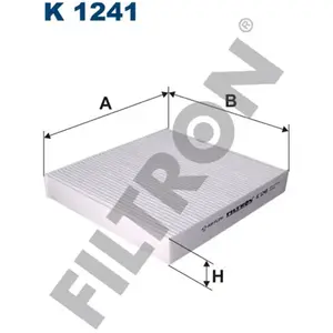 Filtre d'habitacle (filtre à pollen) FILTRON K1241 pas cher