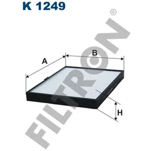 Filtre d'habitacle (filtre à pollen) FILTRON K1249 pas cher
