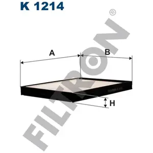 FILTRON K1214 Chauffage pas cher