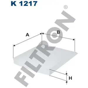 FILTRON K1217 Chauffage pas cher
