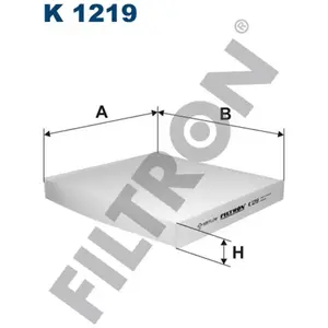 Filtre d'habitacle (filtre à pollen) FILTRON K1219 pas cher