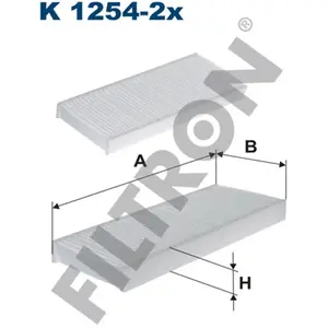 Comparateur de prix : FILTRON K1254-2x Chauffage
