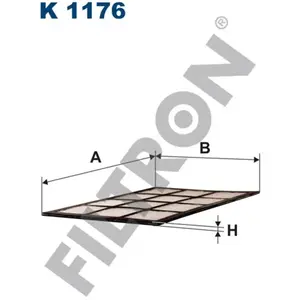 Filtre air intérieur - Filtron k1176 pas cher