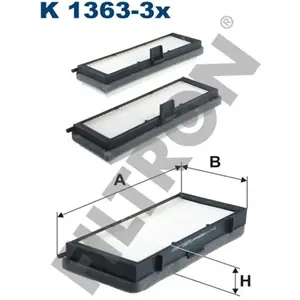 Comparateur de prix : FILTRON K1363-3x Chauffage