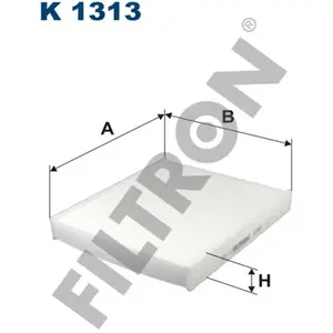 Comparateur de prix : Filtre d'habitacle (filtre à pollen) FILTRON K1313