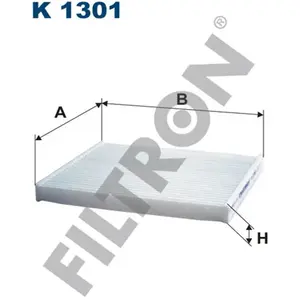 Filtre d'habitacle (filtre à pollen) FILTRON K1301 pas cher