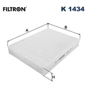 Filtre D'Habitacle K 1434 Filtron Jaguar; Land Rover Filtron K1434 pas cher