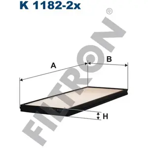 Comparateur de prix : Filtron Filtre d'habitacle pour HYUNDAI: Getz, Accent (Ref: K 1182-2x)