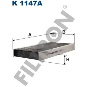 Filtre d'habitacle (filtre à pollen) FILTRON K1147A pas cher