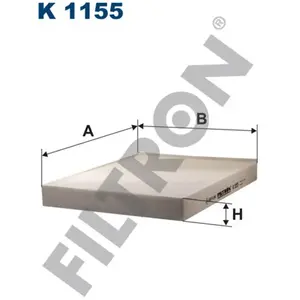 Comparateur de prix : Filtre d'habitacle (filtre à pollen) FILTRON K1155
