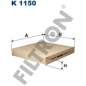 Comparateur de prix : Filtron Filtre d'habitacle pour FORD: Focus & VOLVO: V50, C30, C70, S40 (Ref: K 1150)