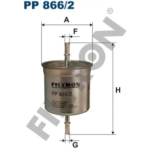 Filtron Filtre à carburant, pp866/2 pas cher