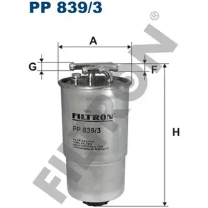 Filtre À Gasoil Filtron Pp839/3 pas cher