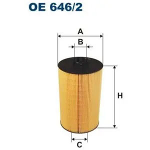 FILTRON OE 646/2 Filtre à huile Cartouche filtrante pas cher
