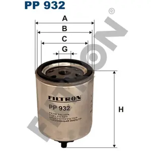 Comparateur de prix : Filtron Filtre à carburant, pp932