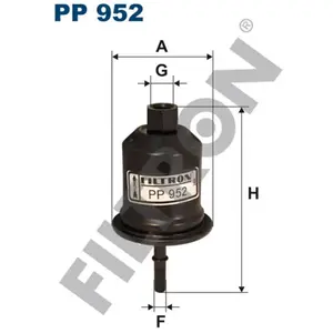Filtron Filtre à carburant, pp952