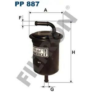 Filtron Filtre à carburant, pp887 pas cher