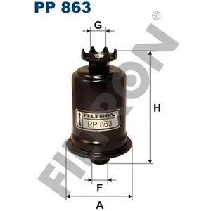 Filtron Filtre à carburant, pp863 pas cher