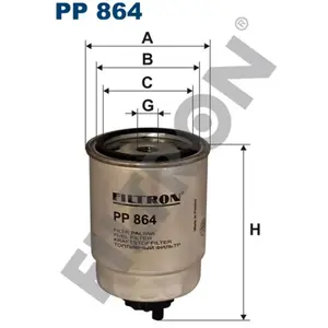 Filtron Filtre à carburant, pp864 pas cher