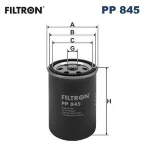 Filtron Filtre à carburant, pp845