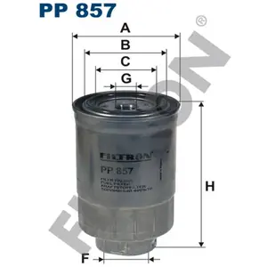 Filtron Filtre à carburant, pp857 pas cher